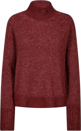 Mos Mosh Jersey de cuello alto - Knitwear - Mujer - Marr&oacute;n - XS