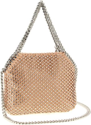 Stella McCartney Womens Falabella Shoulder Bag Pink Polyamide
