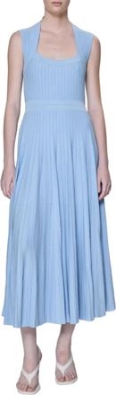 SIMKHAI Ashland Knit Midi Dress In Tidepool
