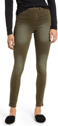 Hue AZ Ultrasoft Denim Leggings in Faded Forest Wash at Nordstrom, Size Large