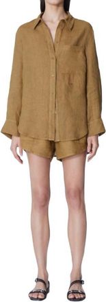 Maria Cher Lapataia Benedetta Shirt In Curry