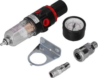 OEM Filtro De Humedad De 1/4 Para Compresor De Aire Con Regulador Y Man&oacute;metro, Separador De Agua/aceite