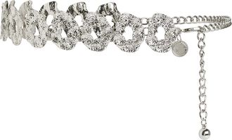 Tamaris Ketteng&uuml;rtel TAMARIS, Damen, silber shiny, Metall, Metall, G&uuml;rtel Ketteng&uuml;rtel, Individuell verstellbar