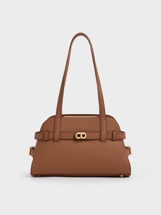 Charles & Keith Aubrielle Belted Shoulder Bag