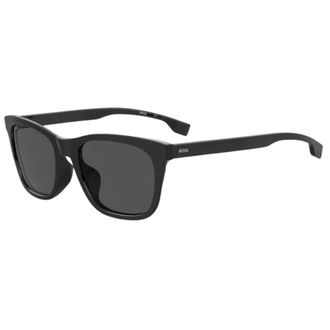 HUGO BOSS Mens 1556 0O6W T4 Black Sunglasses - One Size