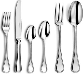Bloomingdale's Cubertería de 50 piezas Acero inoxidable Acero