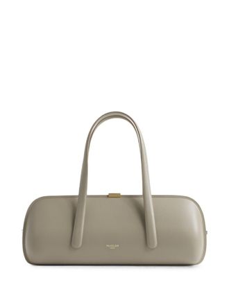 MUGLER Gold-Tone Clasp Shoulder Bag
