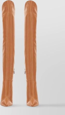 Stuart Weitzman leather wedge boots