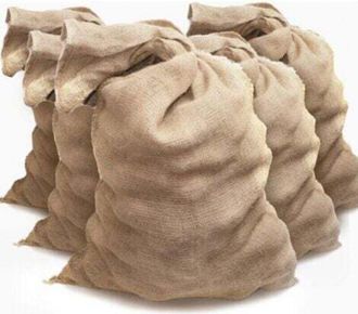 OEM Sacos De Yute Para Patatas - Paquete De 5, 60 X 40 Cm, Resistentes A La Humedad, Marrones