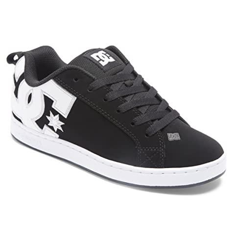 DC Dc Shoes Femme Court Graffik W Basket, Black/White Stencil