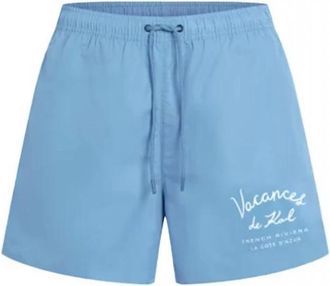 Karl Lagerfeld Swimwear - Heren - Strandmode - Blauw - M - Badmode