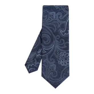 Etro Accessoires, Heren, Blauw, ONE Size, Zijden stropdas