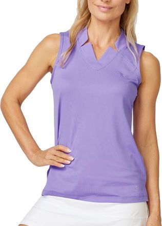 Sofibella Golf Colors Sleeveless Womens Golf Shirt in Amethyst at Nordstrom, Size X-Small