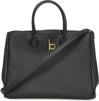 Burberry Rocking Horse Tote Bag - Dames - Handtassen - Zwart - ONE Size - Leer - Tassen