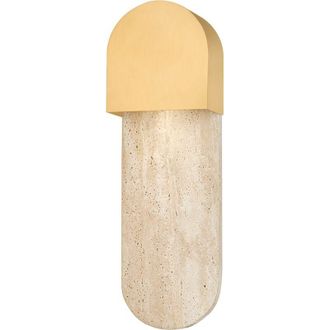 Hudson Valley Lighting Hobart Aplique De Pared 1 Luz Lat&oacute;n Envejecido - Hudson Valley