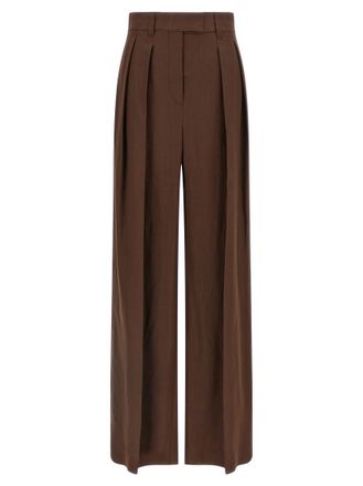 Brunello Cucinelli Brown Linen trousers