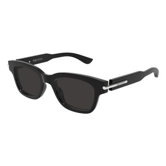 Alexander McQueen Alexander McQueen, Sunglasses, unisex, Black, Size: 51 MM Stylish Sunglasses Am0497S Black