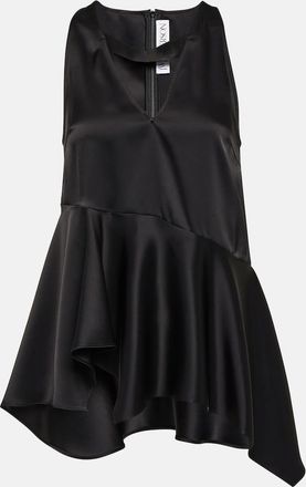 J.W.Anderson Asymmetric satin top