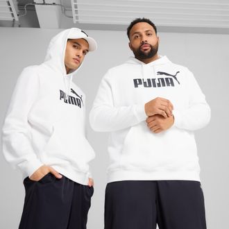Puma ESS NO. 1 LOGO HOODIE FL, mit verstellbarer Kapuze, mit K&auml;ngurutasche, regul&auml;re Passform