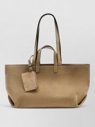 A.P.C. le drummer leather shopper bag