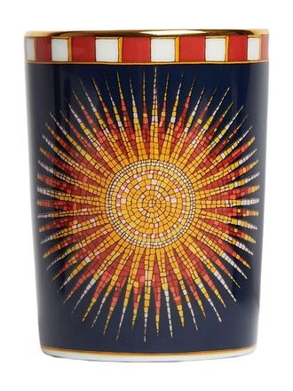 La DoubleJ Decorative Cup in Sunrays Midnight Blue at Nordstrom