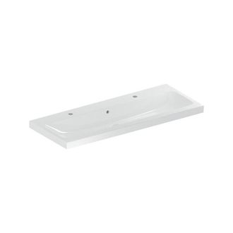 Keramag Keramag - Geberit Icon Light Lavabo, 120 Cm X 48 Cm, Con 2 Agujeros Para