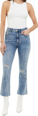 Articles of Society Temperly Cropped Jeans In Medium Wash