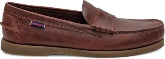 Sebago Schoenen, Heren, Bruin, 41 EU, Bruine Mocassin Stijl Platte Schoenen