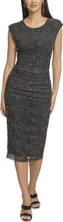 DKNY Dkny Print Mesh Dress