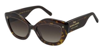 Marc Jacobs MARC 800/S AIO/HA Womens Sunglasses Tortoiseshell Size 52