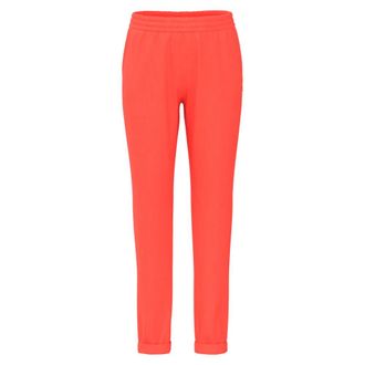 Marc Cain Rhodos Cropped Broek - Dames - Vrijetijds broeken - Rood - 3XL - Wol - Broeken
