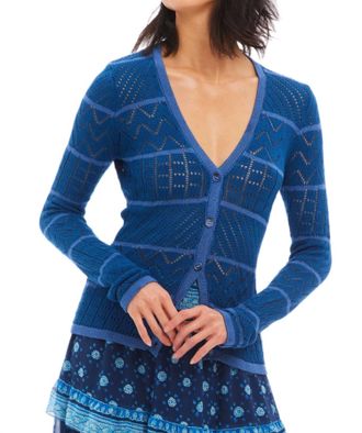 Allison New York Gloria Cardigan In Navy