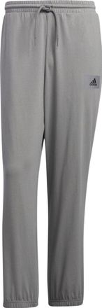 adidas Mens adidas Logo Solid Color Sports Pants/Trousers/Joggers Autumn Gray IC7840