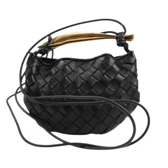Bottega Veneta Pre-owned Mini Bags, female, Black, Size: ONE SIZE Pre-owned Sardine Shoulder Bag