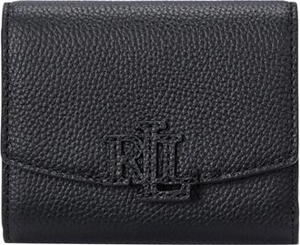Ralph Lauren Cameryn Wallet - Dames - Portefeuilles - Zwart - ONE Size - Leer - Accessoires