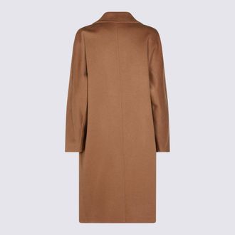 Max Mara Womens Coats Cammello Cashmere