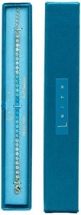 Leith Gradient CZ Tennis Bracelet in Blue Multi- Gold at Nordstrom Rack