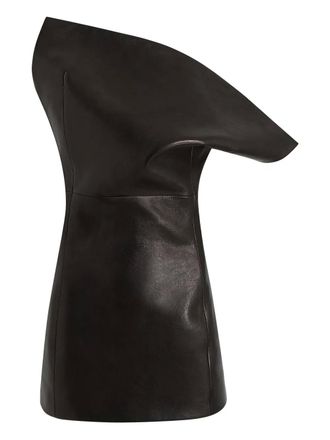 Khaite Top asimmetrico - Nero