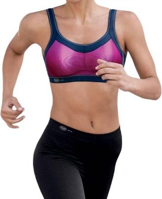 Anita Momentum Maximum Support Sports Bra In Fuchsia