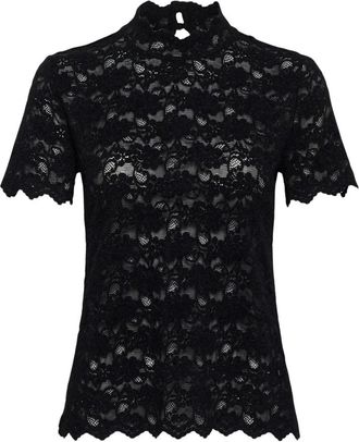 Cream Blouse - Dames - Blouses - Zwart - 2XL - Overhemden