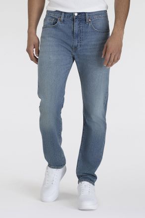 Levi's Tapered-fit-Jeans LEVIS 502 TAPER, Herren, Gr. 29, L&auml;nge 30, blau (the new blau ltwt), Denim/Jeans, Obermaterial: 81% Baumwolle, 18% Leinen, 1% Elasth