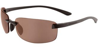 Serengeti Eyewear Rick Polarized SS755004 Mens Sunglasses Brown Size 61