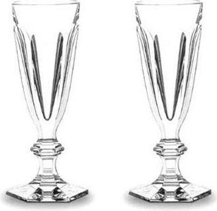 Baccarat Crystal Harcourt 1841 Champagne Flute - Clear - Set of 2