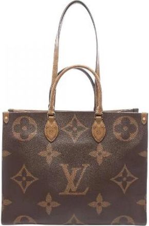 Louis Vuitton Pre-owned Plastic louis-vuitton-bags - Dames - Vintage Shopper - Bruin - ONE Size - Vintage