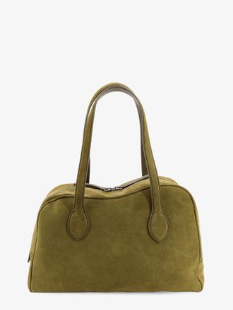 ATP Atelier Womens Shoulder Bag Noale Suede Green