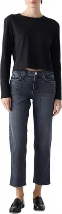 Amo Libby Jeans In Smokin
