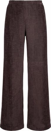 Ni&ugrave; Niu, Broeken, Dames, Bruin, M, Wijde broek