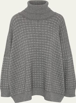 Eskandar Roll Neck Sweater (Mid Plus Length)