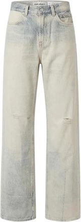Our Legacy Wata Cut Jeans - Dames - Regular Fit Jeans - Blauw - W27 - Jeans