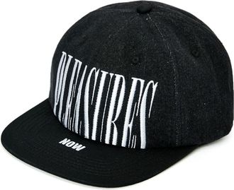 Pleasures logo-embroidered cap - men - Polyester - One Size - Black